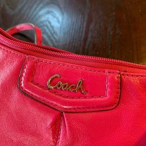Pink Coach crossbody
